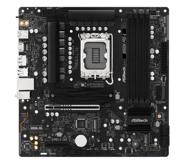 ASRock MB Sc LGA1851 B860M Pro-A, Intel B860, 4xDDR5, 1xDP, 1xHDMI, mATX