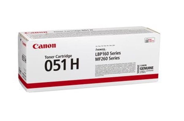 Canon CRG-051H (2169C002), černý originální toner do tiskárny Canon