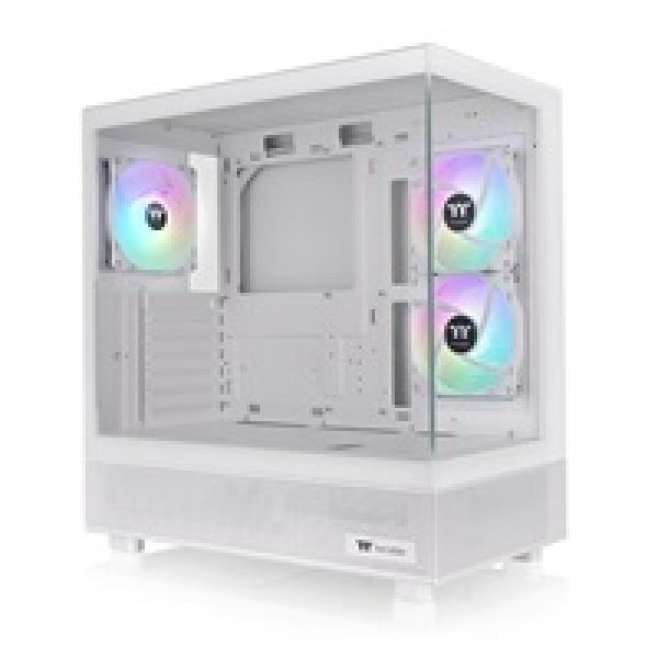 THERMAL TAKE Case View 270 Plus TG ARGB, ATX, Průhledná bočnice, 3x 120mm ARGB Fan, bílá
