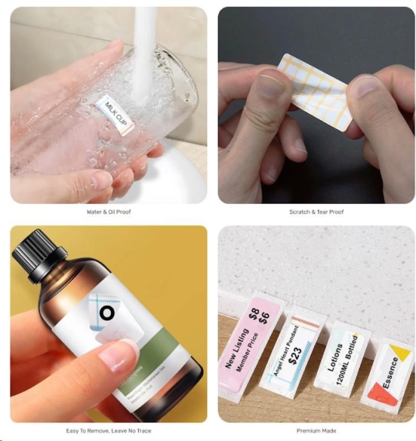 Niimbot štítky RP 15x30mm 195ks White pro D11 a D110