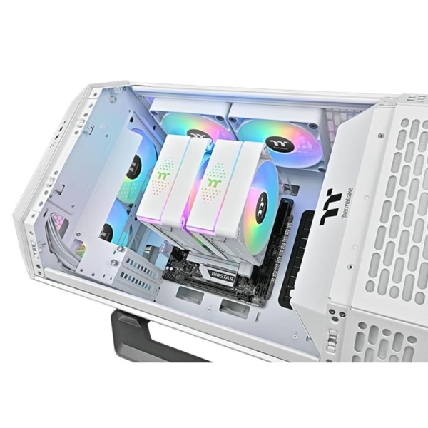 THERMAL TAKE Chladič CPU Astria 600 ARGB, 2x120mm, LGA1851, AM5, bílá