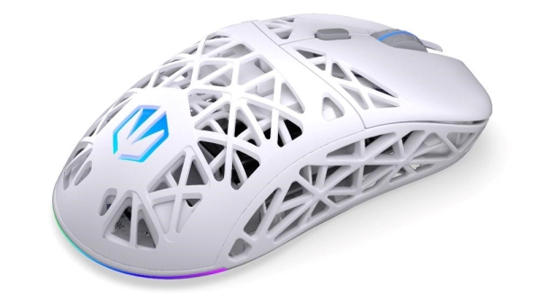 Endorfy Herní myš LIV Wireless Onyx White, Bezdrátová, ARGB, bílá
