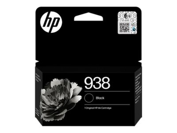 HP 938 - 27 ml - cerná - originální - Officejet - inkoustová cartridge - pro Officejet Pro 9110b, 9120, 9120b, 9120e, 9130b, 9130e, 9720E, 9730e