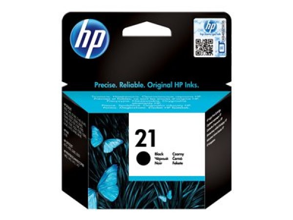 Náplň HP č.21, C9351AE černá 