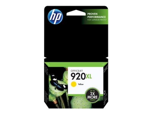 HP 920XL Yellow Officejet Ink Cartr, HP 920XL Yellow Officejet Ink Cartr