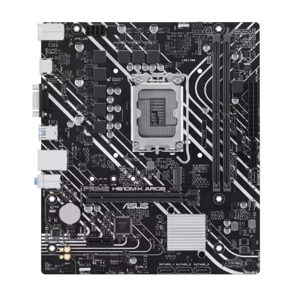 ASUS MB Sc LGA1700 PRIME H610M-K ARGB, Intel H610, 2xDDR5, 1xHDMI, 1xVGA, mATX