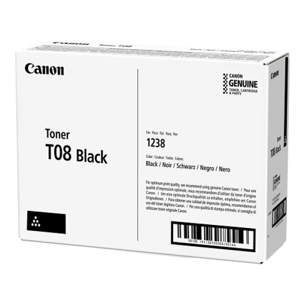 Canon cartridge T08 black (i-SENSYS X 1238) CLICK
