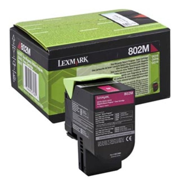 Lexmark Toner 80C20M0 magenta return (80C20M0)
