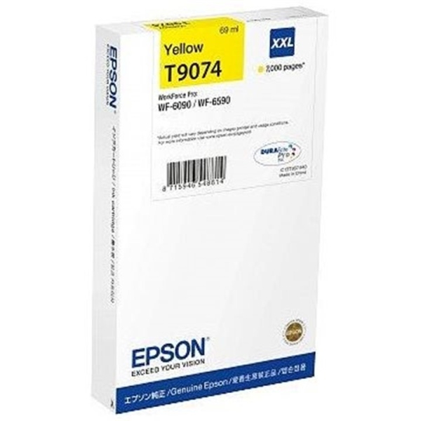 Náplň EPSON C13T907440, XXL žlutá (69 ml)