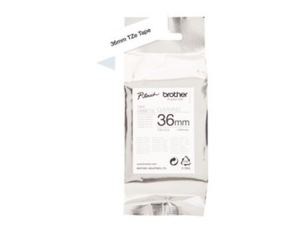 Brother TZe-CL6 - Role (3,56 cm x 8 m) 1 kazeta/y čisticí páska - pro P-Touch PT-3600, 9200, 9500, 9600, 9700, 9800, D800, P900, P950; P-Touch Cube Pro PT-P910