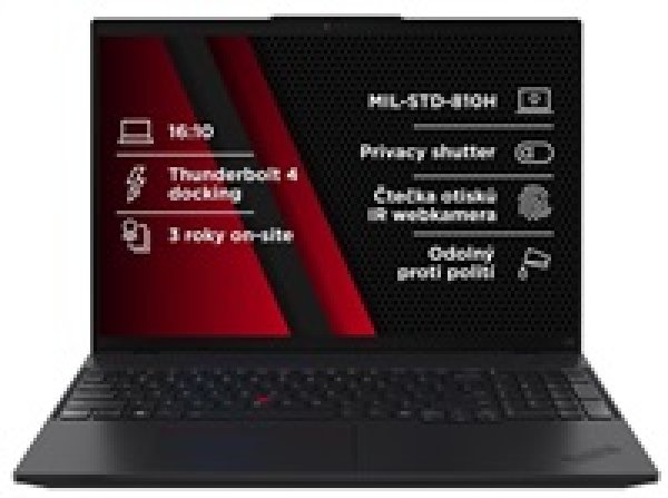 LENOVO NTB ThinkPad L16 AMD G2 - Ryzen7 PRO 250,16" WUXGA,32GB,1TBSSD,5MP+IRcam,W11P