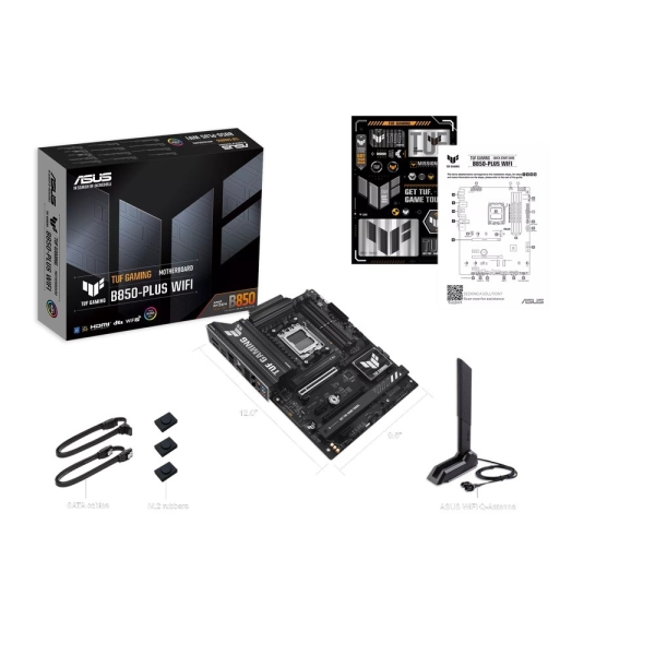 MB ASUS TUF Gaming B850-PLUS WIFI /AM5/4xDDR5/M.2/W7+BT5.4/HDMI/DP/ATX