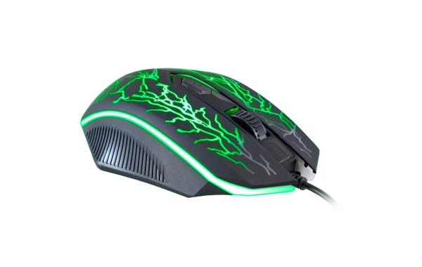 C-TECH Tychon/Herní/Optická/Drátová USB/Černá
