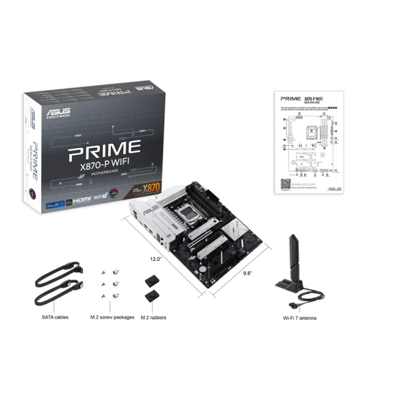 MB ASUS Prime X870-P WIFI /AM5/4xDDR5/M.2/W7+BT5.4/HDMI/USB4/ATX