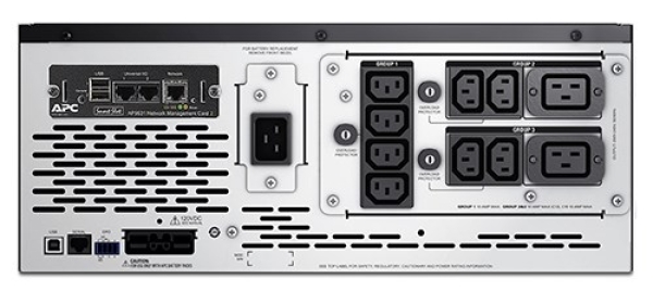 APC Smart-UPS X 3000VA Rack/Tower LCD 200-240V with Network Card, 4U (2700W)