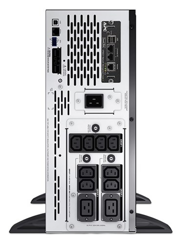 APC Smart-UPS X 3000VA Rack/Tower LCD 200-240V with Network Card, 4U (2700W)