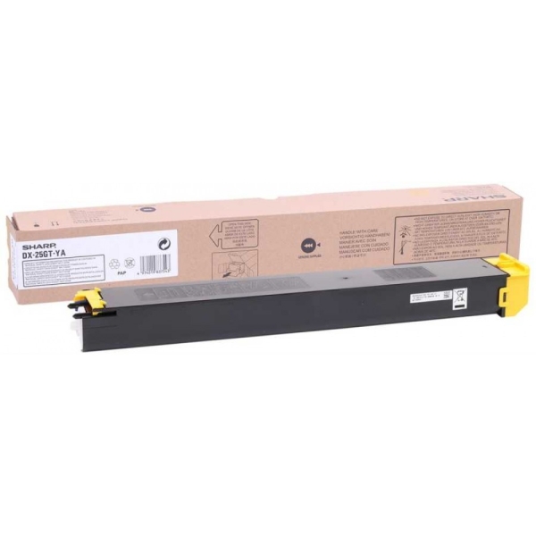 Toner Sharp DX-25GTYA žlutý