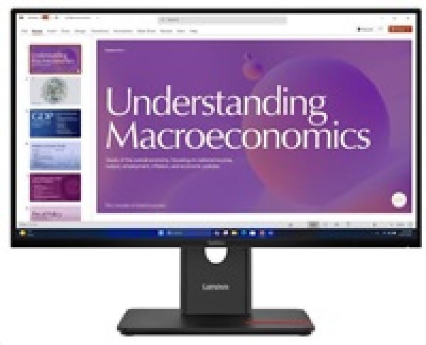 LENOVO LCD T24D-40 - 23.8",IPS,16:9,1920x1080,120Hz,250cd/m2,1500:1,4ms,USB-C(96W PD),HDMI,DP,DPout,DC,USBHub,RJ45,Pivot