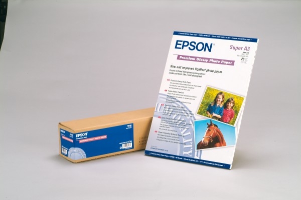 Epson Premium - Lesklý - A3 (297 x 420 mm) - 255 g/m2 - 20 listy fotografický papír - pro Expression Photo XP-970; SureColor SC-P700, P900, T2100, T3100, T3405, T5100, T5400, T5405
