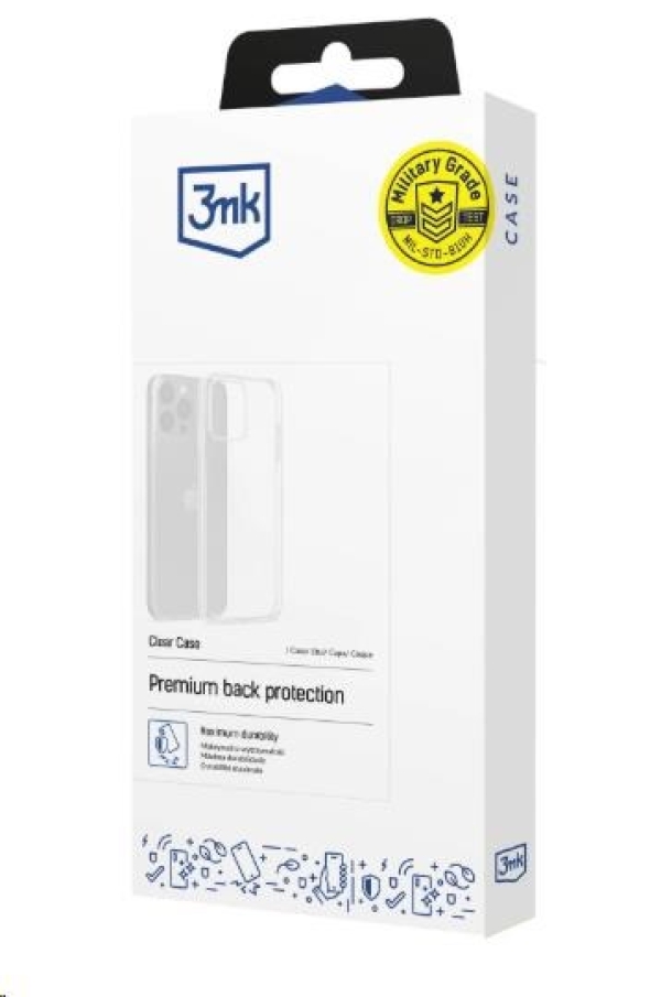 3mk ochranný kryt Clear Case pro Redmi Note 15 5g