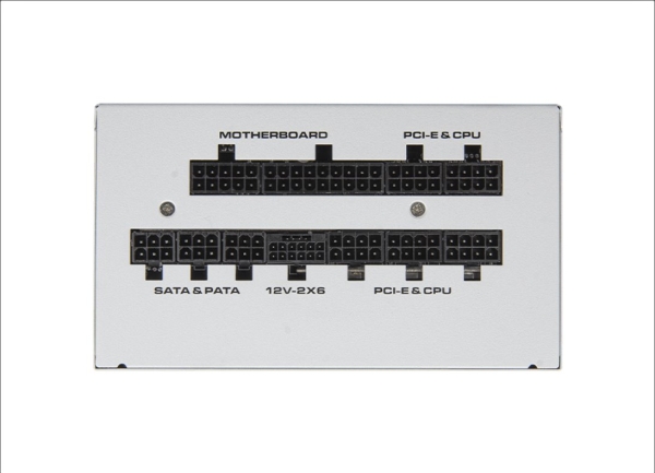 COUGAR PC zdroj GEX X2 850W SNOW 80+ Gold, modulární (PCI-e 5.0 GPU 12+4 Pin)