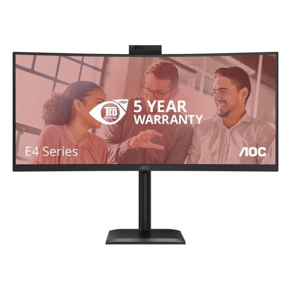 AOC/CU34E4CW/34''/VA/wQHD/120Hz/4ms/Černá/5R
