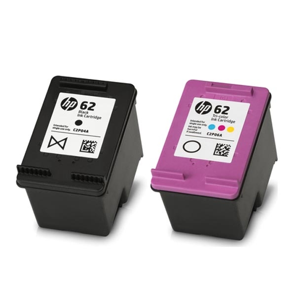 Sada náplní HP 62, N9J71AE černá + barevná (1x200/1x165 stran)