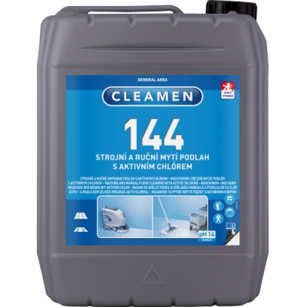 CLEAMEN 144 strojní podlahy s aktivním chlórem 5 l