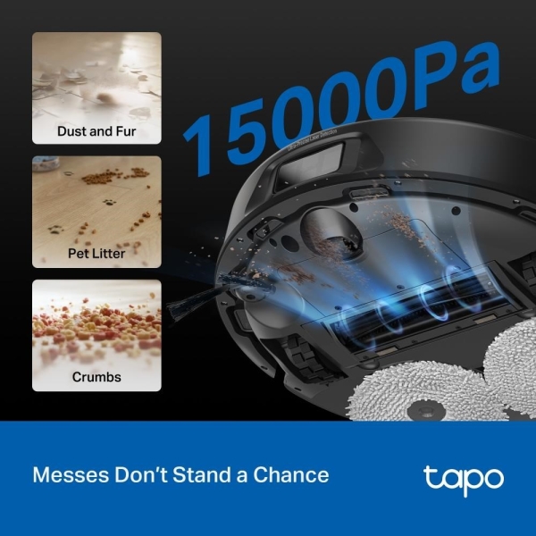 Tapo RV50 Pro Omni Robot Vacuum&Mop All in OneDock