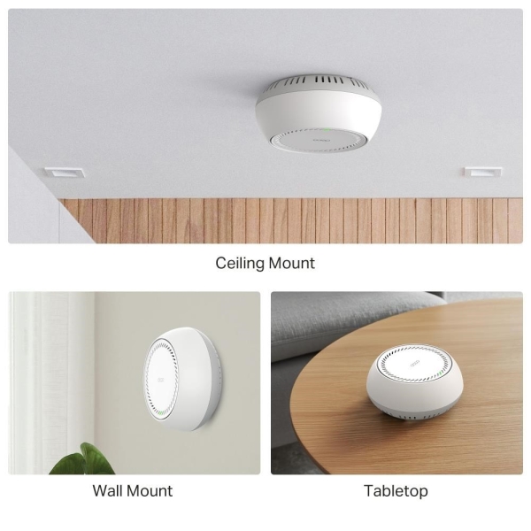 TP-Link Deco BE65-PoE(3-pack) WiFi7 Mesh (BE9300,2,4GHz/5GHz/6GHz,2x5GbELAN/WAN,1xPoE)