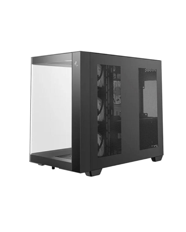 DEEPCOOL Case CG530U 4F, ATX, Průhledná bočnice, 4x120mm ARGB Fan, černá