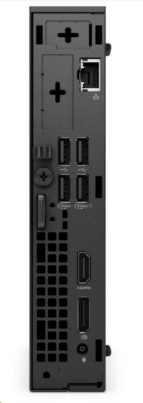 DELL PC Pro Micro QCM1255/TPM/AMD Ryzen 3 8300GE/8GB/512GB SSD/65W/WLAN/Kb/Mouse/W11 Pro/3Y PS NBD