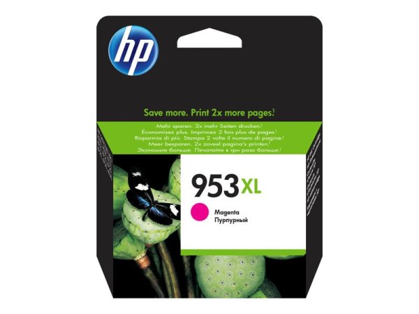 HP 953XL (F6U17AE), purpurová originální náplň do tiskárny HP