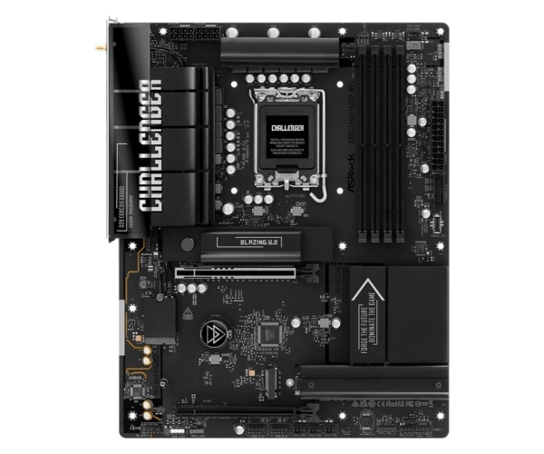 MB Asrock B860 CHALLENGER WIFI /LGA1851/4xDDR5/M.2/W7+BT5.4/HDMI/ATX