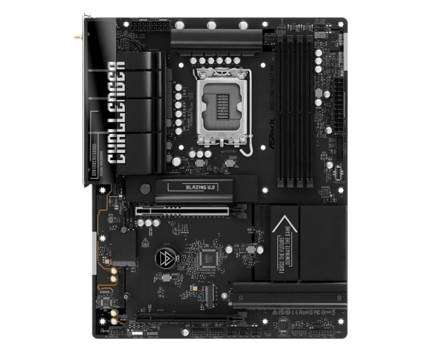 MB Asrock B860 CHALLENGER WIFI /LGA1851/4xDDR5/M.2/W7+BT5.4/HDMI/ATX