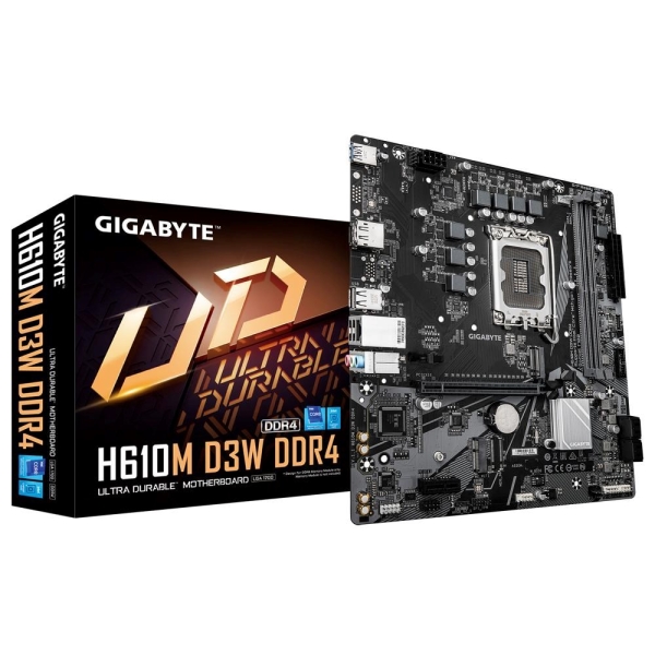 GIGABYTE MB Sc LGA1700 H610M D3W