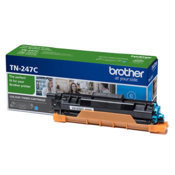 Brother TN-247C, azurový originální toner do tiskárny Brother
