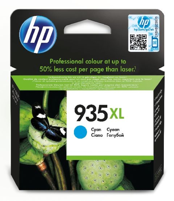 Náplň HP No.935XL, C2P24AE azurová (825 stran)