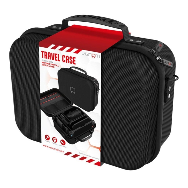 VENOM VS4935 Nintendo Switch 2/Switch/OLED Travel Case