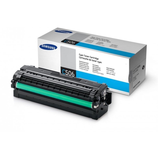Toner Samsung CLT-C506L SU038A azurový