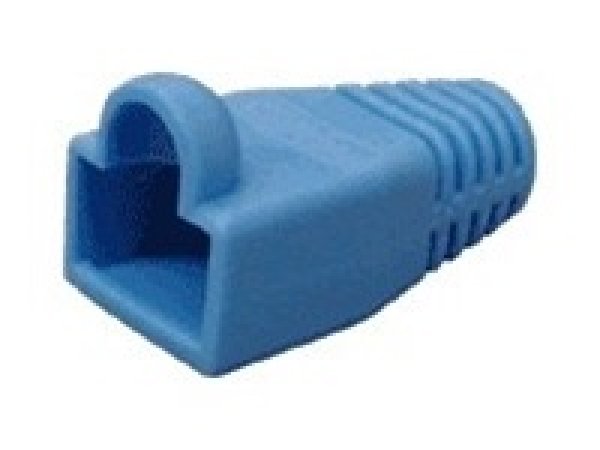 Ochrana pro konektor RJ45, snag-proof - modrá, 100ks
