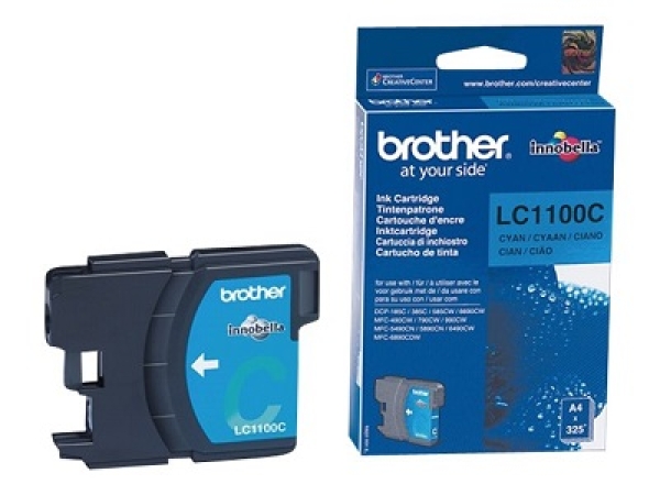 Náplň Brother LC-1100C azurová