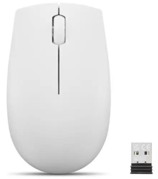 Lenovo 300/Cestovní/Optická/Bezdrátová USB/Cloud Grey