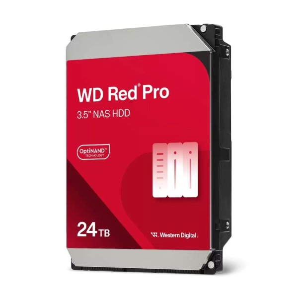 WD RED Pro NAS WD241KFGX 24TB, SATA III 3.5", 512MB 7200RPM, 287MB/s, CMR