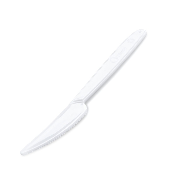 Nůž PP 18,5 cm vratný bílý 50 ks