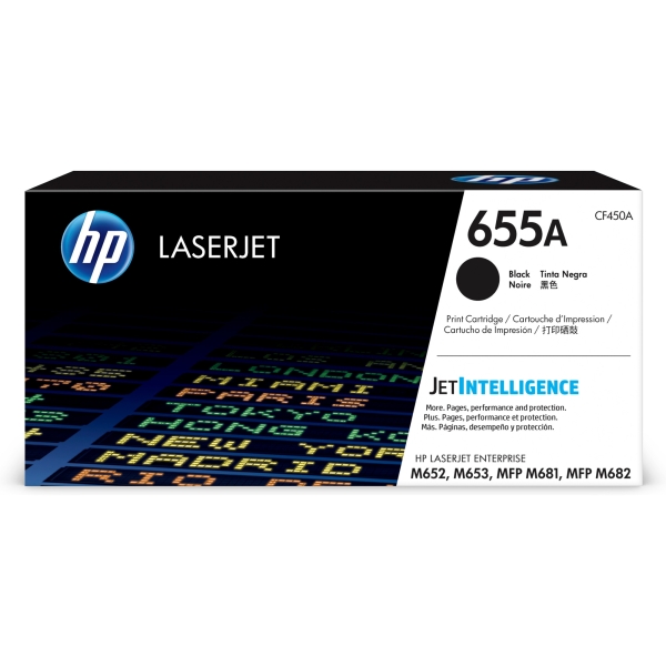 Toner HP č.655A CF450A černý