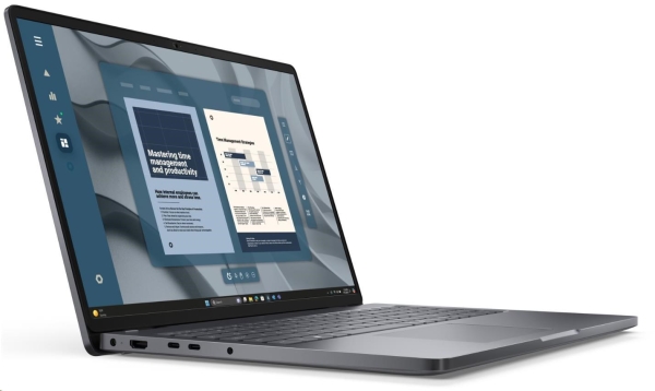 Dell Pro 16 PC16255/AMD Ryzen 5 220/16GB/512 GB SSD/16" FHD+/IR Cam&Mic/FgrPr/3 Cell/WLAN/Backlit Kb/W11 Pro/3Y ProSpt
