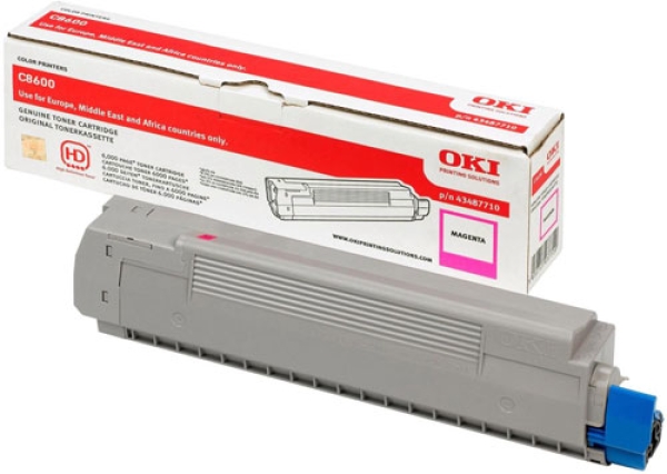 Toner OKI 43487710 purpurový