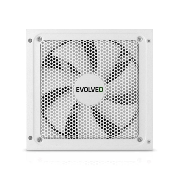 EVOLVEO G850 zdroj 850W, 80+ GOLD, ATX 3.1, aPFC, 140 mm ventilátor, záruka 3 roky, bílý