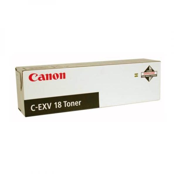 Toner CANON C-EXV18 BK, 0386B002, černý (8 400 stran)